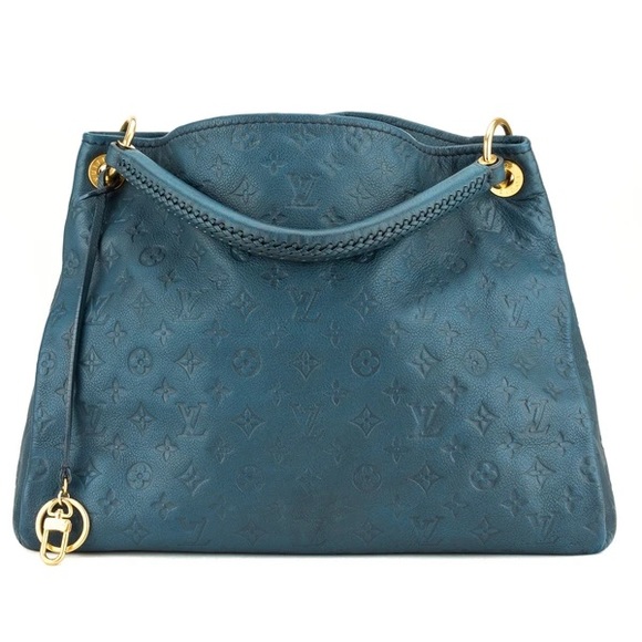 Louis Vuitton Handbags - Rare teal artsy Louis Vuitton hobo bag